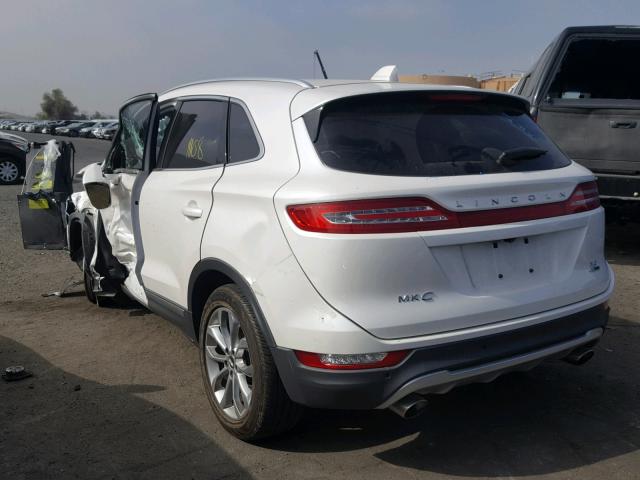 5LMCJ1A9XFUJ02848 - 2015 LINCOLN MKC WHITE photo 3