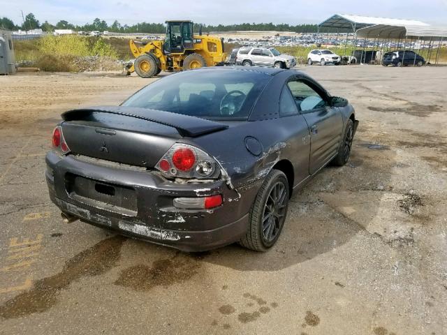 4A3AC44G53E055896 - 2003 MITSUBISHI ECLIPSE GS BLACK photo 4