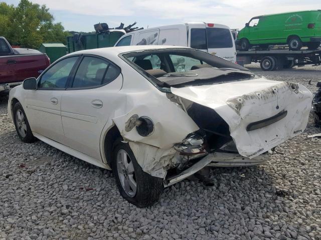 2G2WP552161266044 - 2006 PONTIAC GRAND PRIX Ақ фото 3