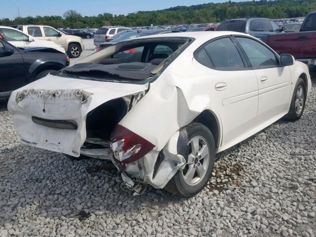 2G2WP552161266044 - 2006 PONTIAC GRAND PRIX Ақ фото 4