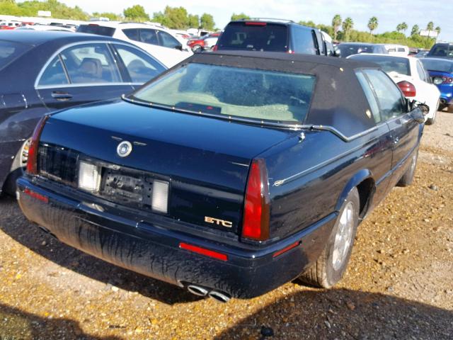 1G6ET12941B104658 - 2001 CADILLAC ELDORADO T BLACK photo 4