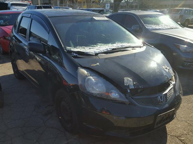 JHMGE88279S063620 - 2009 HONDA FIT BLACK photo 1