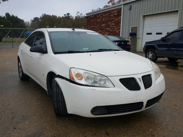 1G2ZH57N584237834 - 2008 PONTIAC G6 GT WHITE photo 1