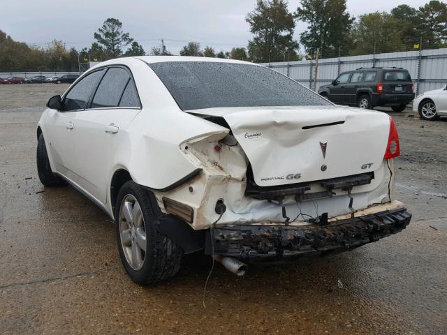 1G2ZH57N584237834 - 2008 PONTIAC G6 GT WHITE photo 3