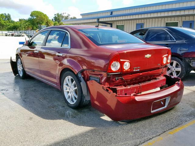 1G1ZK57B59F181962 - 2009 CHEVROLET MALIBU LTZ წითელი ფოტო 3