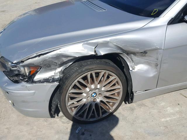 WBAHN83527DT71011 - 2007 BMW 750 SILVER photo 9