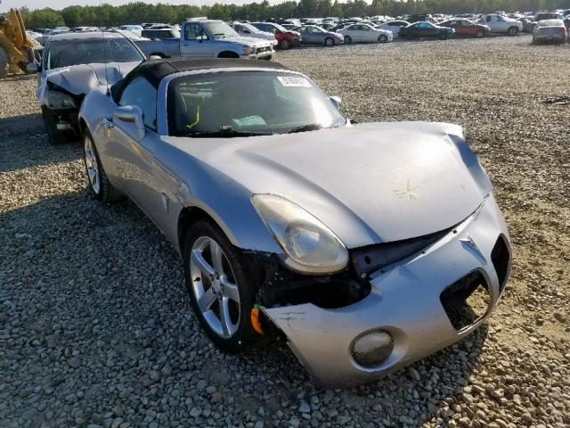 1G2MB33B46Y109277 - 2006 PONTIAC SOLSTICE SILVER photo 1