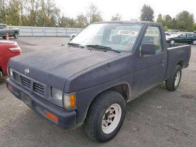 1N6SD11S0PC369269 - 1993 NISSAN TRUCK SHOR GRAY photo 2