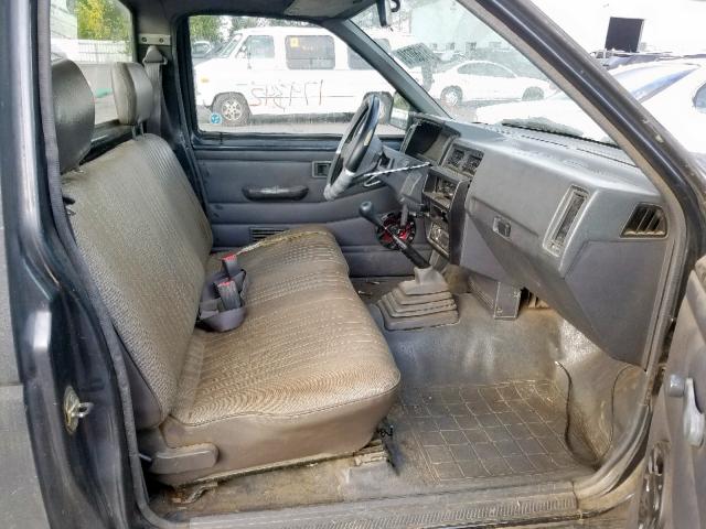 1N6SD11S0PC369269 - 1993 NISSAN TRUCK SHOR GRAY photo 5