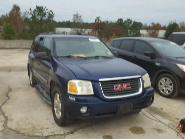 1GKDT13S522345273 - 2002 GMC ENVOY BLUE photo 1