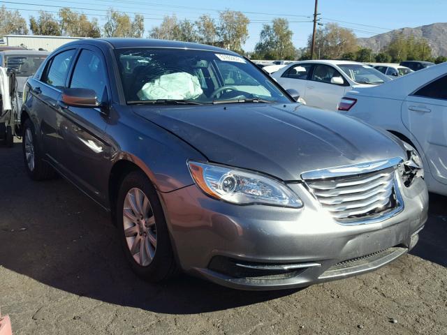 1C3CCBBB8CN106318 - 2012 CHRYSLER 200 TOURIN GRAY photo 1