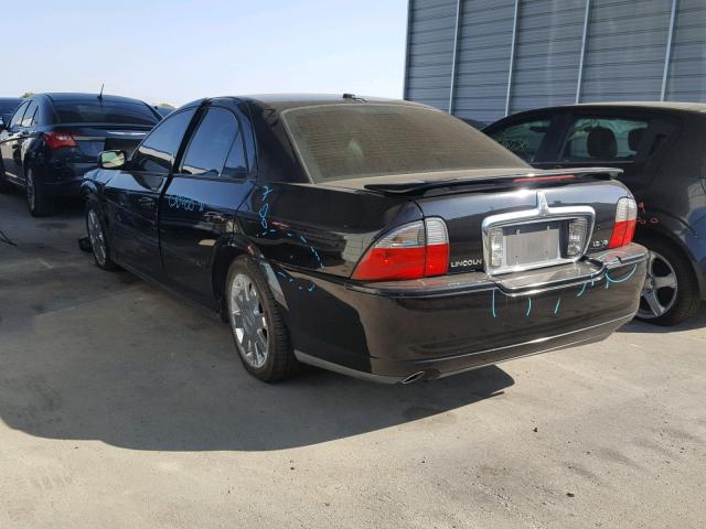1LNHM87A05Y614605 - 2005 LINCOLN LS BLACK photo 3