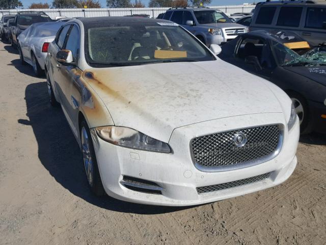 SAJWA2GB9CLV23872 - 2012 JAGUAR XJL WHITE photo 1