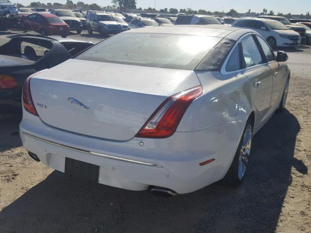 SAJWA2GB9CLV23872 - 2012 JAGUAR XJL WHITE photo 4