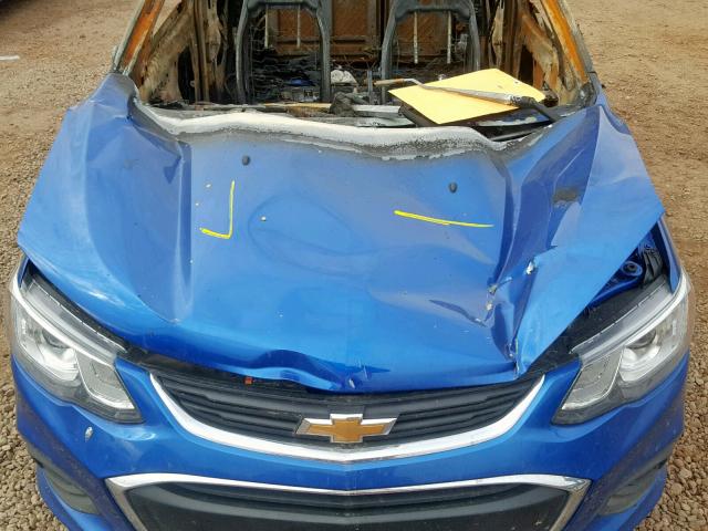 1G1JB5SH8J4116161 - 2018 CHEVROLET SONIC LS 蓝色 照片 7