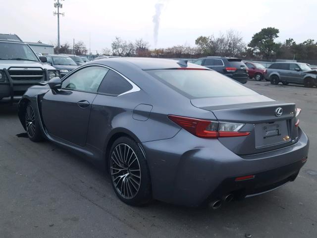 JTHHP5BC1F5004152 - 2015 LEXUS RC-F SILVER photo 3