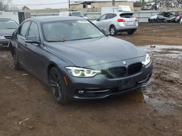 WBA8D9G36HNU65518 - 2017 BMW 330 XI GRAY photo 1