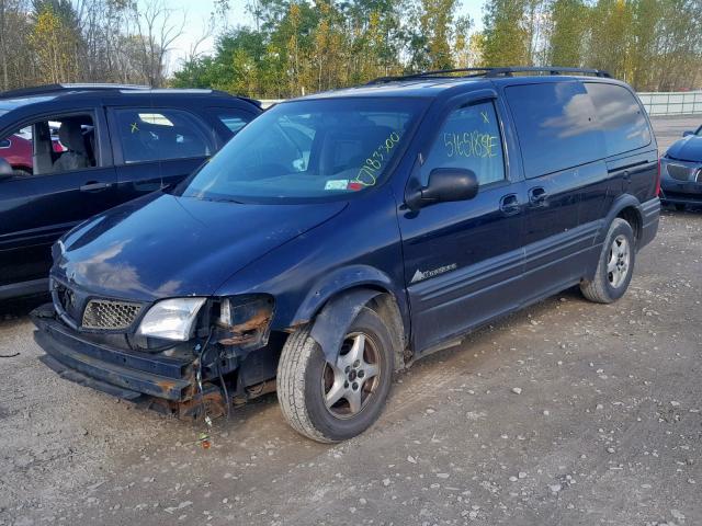 1GMDX03E34D226872 - 2004 PONTIAC MONTANA BLUE photo 2