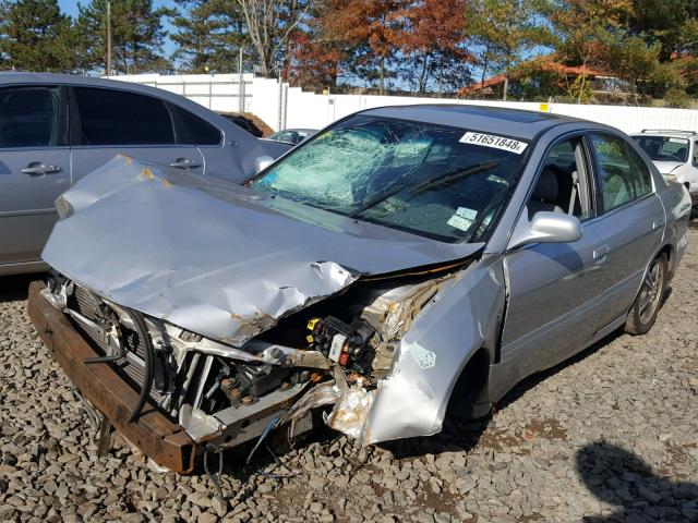 4A3AA56L4YE149880 - 2000 MITSUBISHI GALANT LS SILVER photo 2