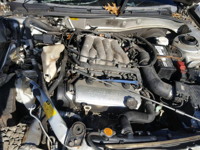 4A3AA56L4YE149880 - 2000 MITSUBISHI GALANT LS SILVER photo 7