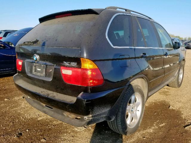 WBAFB33511LH22073 - 2001 BMW X5 4.4I BLACK photo 4