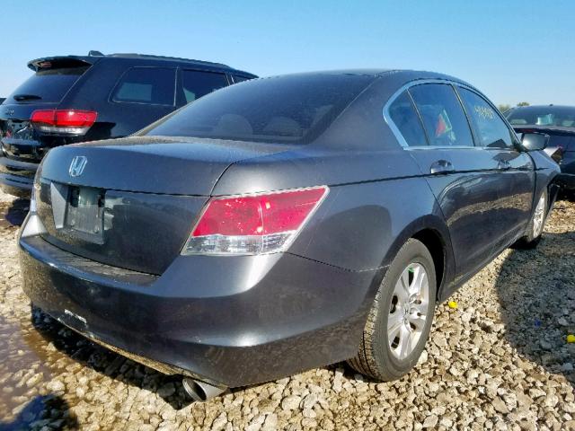 1HGCP26499A106874 - 2009 HONDA ACCORD LXP GRAY photo 4