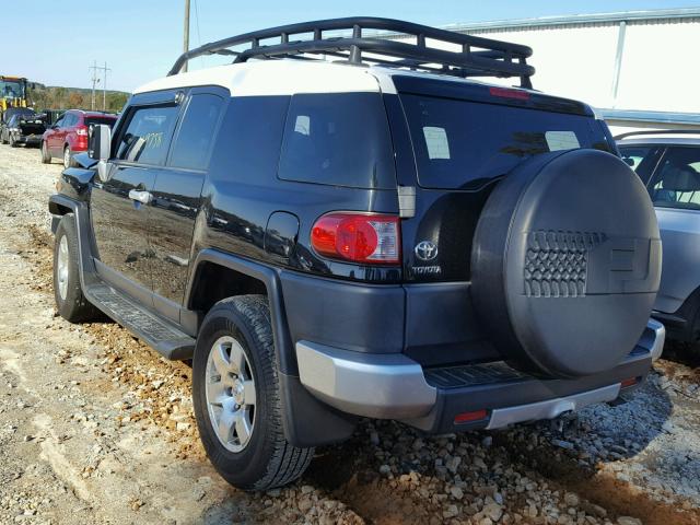 JTEZU11F98K005519 - 2008 TOYOTA FJ CRUISER BLACK photo 3