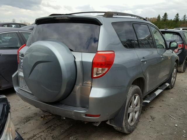 JTMBD31VX86068890 - 2008 TOYOTA RAV4 LIMIT GRAY photo 4