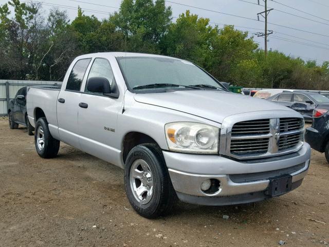 1D7HA18N88S537663 - 2008 DODGE RAM 1500 S SILVER photo 1