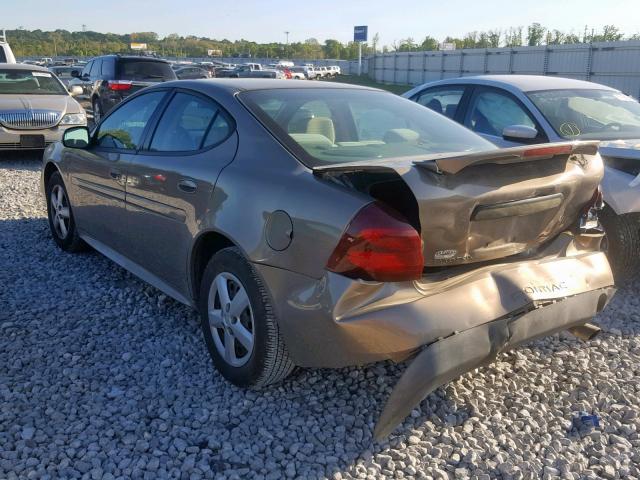 2G2WP552571166840 - 2007 PONTIAC GRAND PRIX TAN photo 3