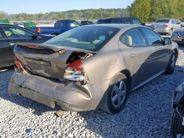 2G2WP552571166840 - 2007 PONTIAC GRAND PRIX TAN photo 4