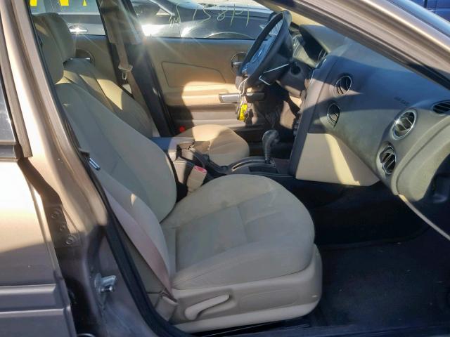 2G2WP552571166840 - 2007 PONTIAC GRAND PRIX TAN photo 5