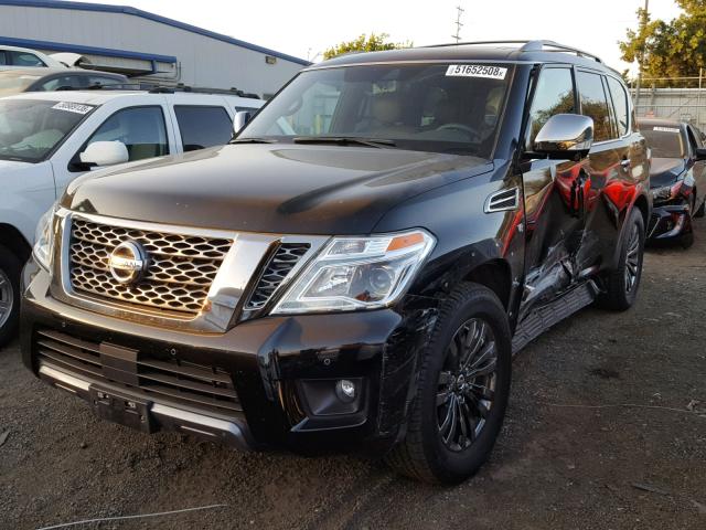 JN8AY2NF9J9332977 - 2018 NISSAN ARMADA PLA BLACK photo 2