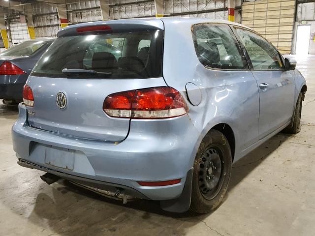 WVWAB7AJ1BW314691 - 2011 VOLKSWAGEN GOLF 蓝色 照片 4
