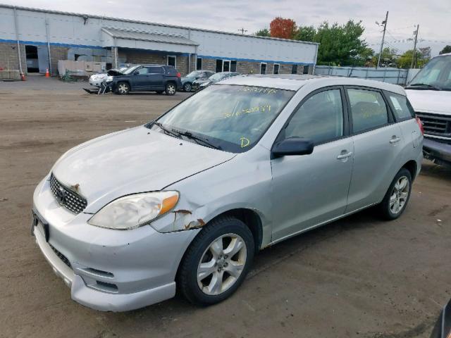 2T1LR32E13C120591 - 2003 TOYOTA COROLLA MA GRAY photo 2