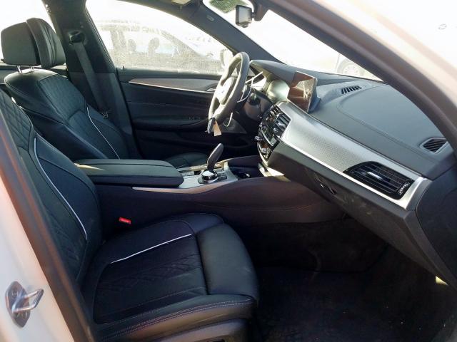 WBAJB9C51KB464235 - 2019 BMW M550XI WHITE photo 5