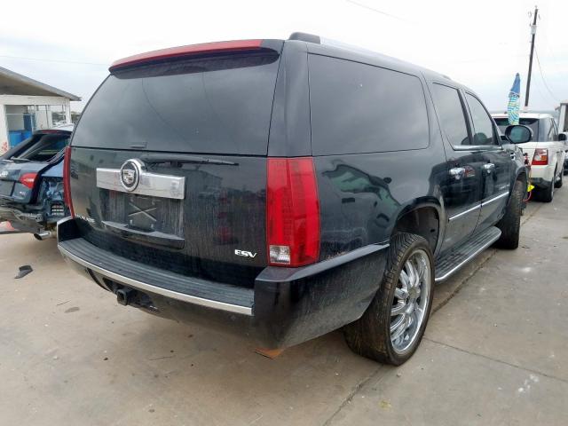 1GYFK668X7R205670 - 2007 CADILLAC ESCALADE E BLACK photo 4