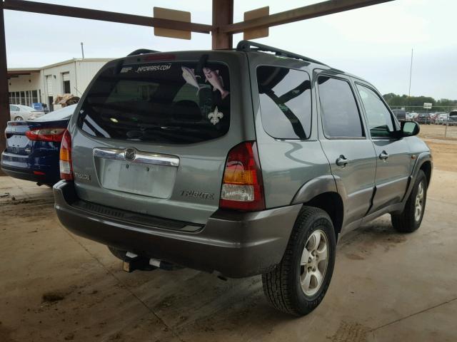 4F2YZ04153KM39120 - 2003 MAZDA TRIBUTE LX GREEN photo 4