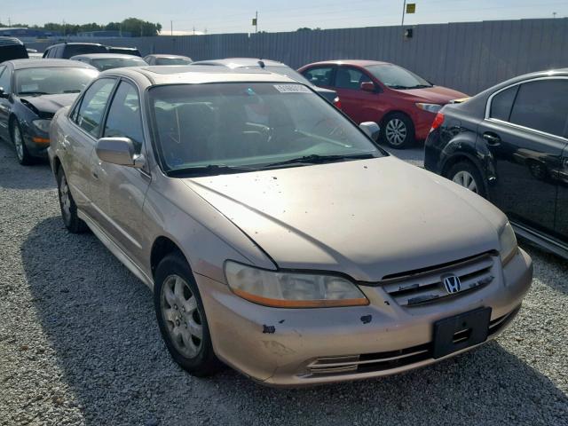 1HGCG56601A023776 - 2001 HONDA ACCORD EX BEIGE photo 1