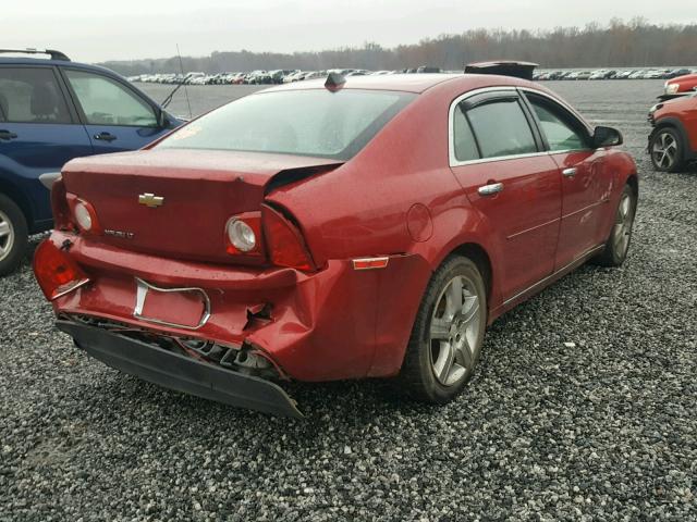 1G1ZC5E03CF256454 - 2012 CHEVROLET MALIBU 1LT RED photo 4