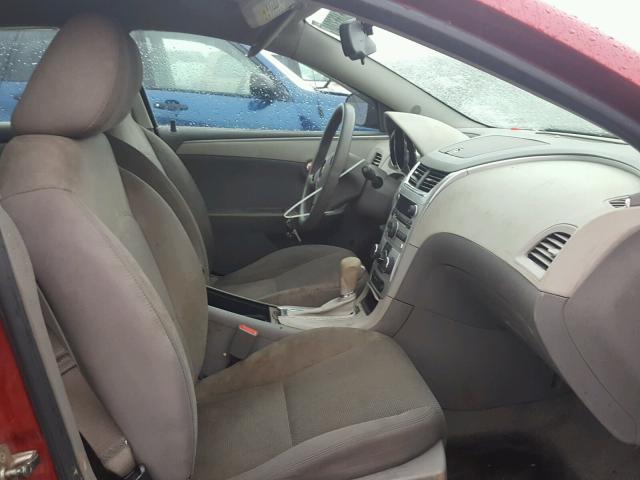 1G1ZC5E03CF256454 - 2012 CHEVROLET MALIBU 1LT RED photo 5
