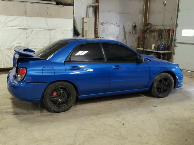 JF1GD79636G511761 - 2006 SUBARU IMPREZA WR BLUE photo 9