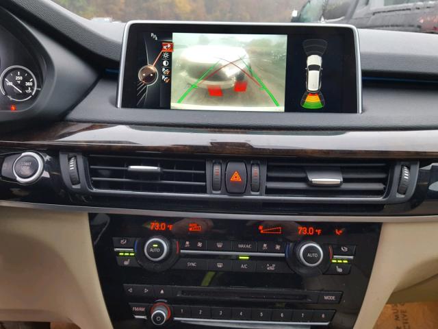 5UXKR0C5XF0K57308 - 2015 BMW X5 XDRIVE3 WHITE photo 9