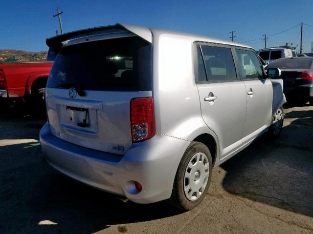 JTLZE4FE6CJ025538 - 2012 TOYOTA SCION XB 银色 照片 4