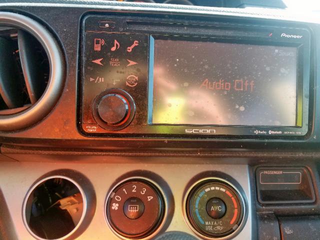 JTLZE4FE6CJ025538 - 2012 TOYOTA SCION XB 银色 照片 9