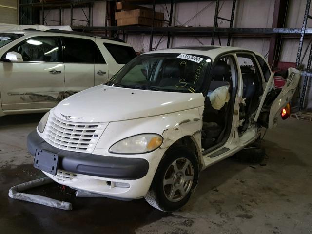 3C8FY68B12T254686 - 2002 CHRYSLER PT CRUISER WHITE photo 2