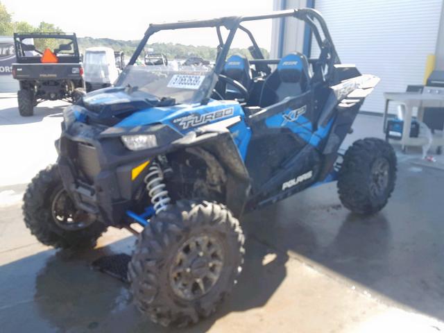 3NSVDE920HF916880 - 2017 POLARIS RZR XP TUR BLUE photo 2