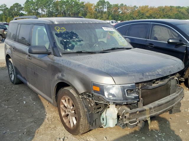 2FMGK5B85EBD12230 - 2014 FORD FLEX SE BROWN photo 1