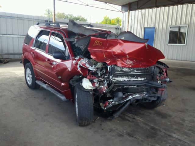 4M2CU56195DJ26477 - 2005 MERCURY MARINER RED photo 1