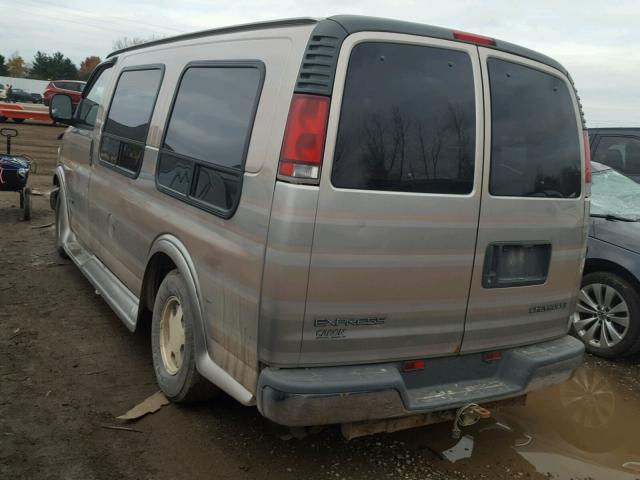 1GBFG15R2Y1222701 - 2000 CHEVROLET EXPRESS G1 BEIGE photo 3